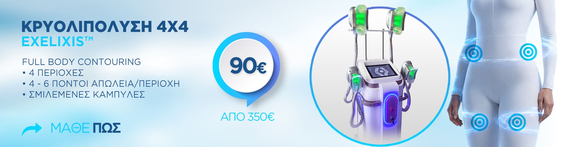 4πλη Κρυολιπόλυση